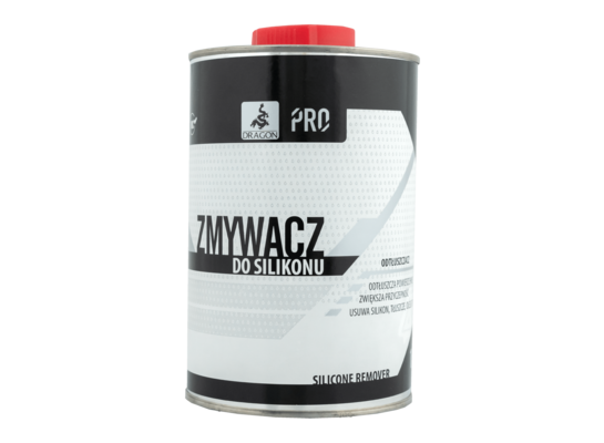 Zmywacz do silikonu Odtłuszczacz 1 l metal DRAGON PRO