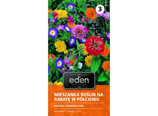 Zestaw roślin na rabatę w półcieniu 2 g Eden