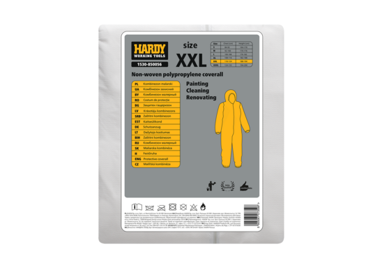 Kombinezon malarski XL polipropylen HARDY