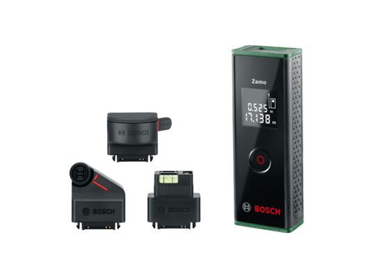 Dalmierz laserowy ZAMO III SET z adapterami