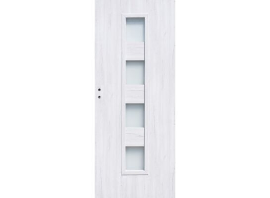 Drzwi wewnętrzne ALBATROS silver pokój 70P