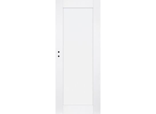 Skrzydło drzwiowe Elegance białe pełne 80P