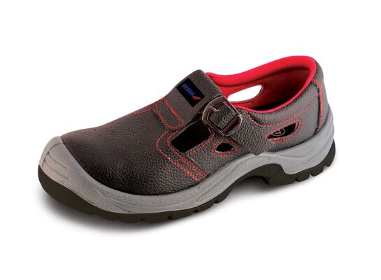 Sandały bezpieczne buty BHP skórzane kat.S1 SRC rozm.47