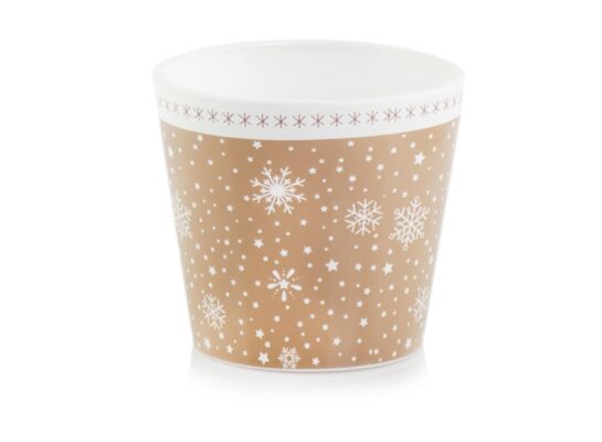 Osłonka X-mas 14 cm złoty