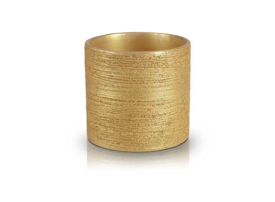 Osłonka walec złoty 14 cm