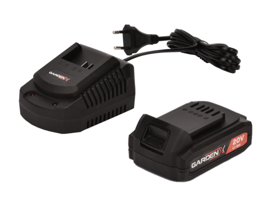 Akumulator  2.0 Ah 20 V i ładowarka do zestawu Matrix Gardenx