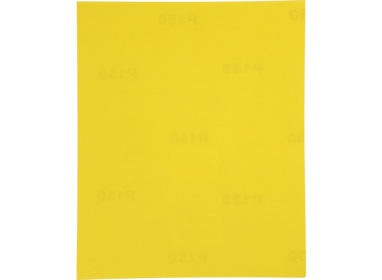 Arkusz papier ścierny żółty 230 x 280 mm P150 KRAFTLINE PRO