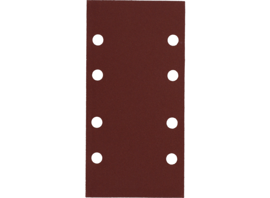 Papier ścierny na rzep z otworami 93 x 185 mm P180 5 szt. KRAFTLINE PRO