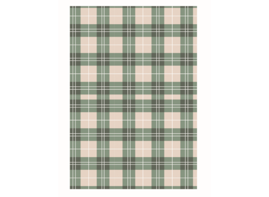 Ścierka kuchenna Tartan 45 x 65 cm zielona