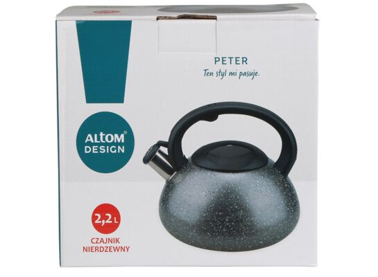 Czajnik nierdzewny 2,2 l PETER