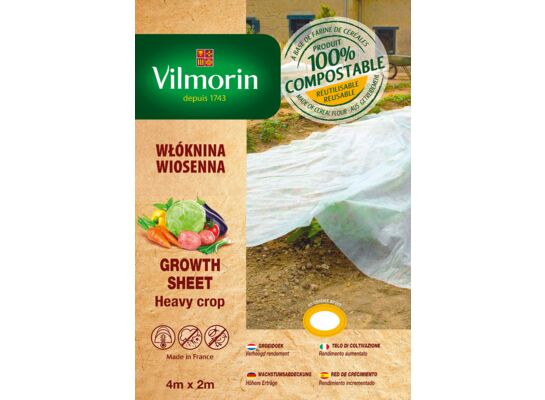 Włóknina biodegradowalna wiosenna 2 x 4 m Vilmorin Garden