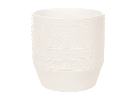 Osłonka ceramiczna 13 cm krem CERMAX