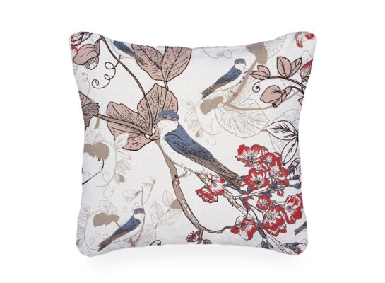 Poduszka flanelowa Fleur 40 x 40 cm ecru