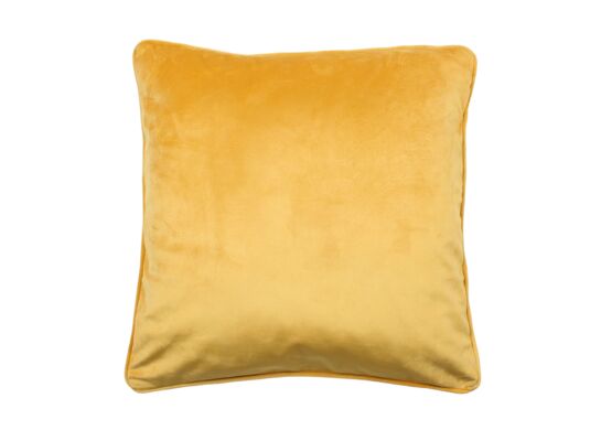 Poszewka VELVET 45 x 45 cm musztardowa
