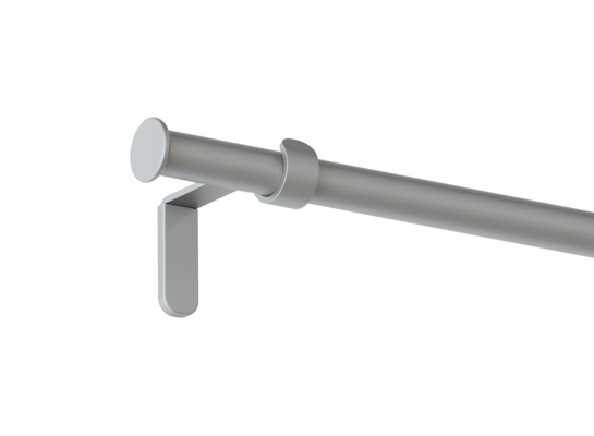 Karnisz pojedynczy Oslo I 19 mm 240 cm satyna