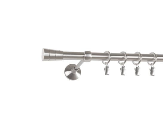 Karnisz pojedynczy Siena I 19 mm 240 cm satyna