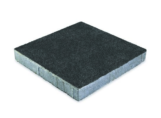 Płytka chodnikowa 35 x 35 grafitowa płukana POLBRUK