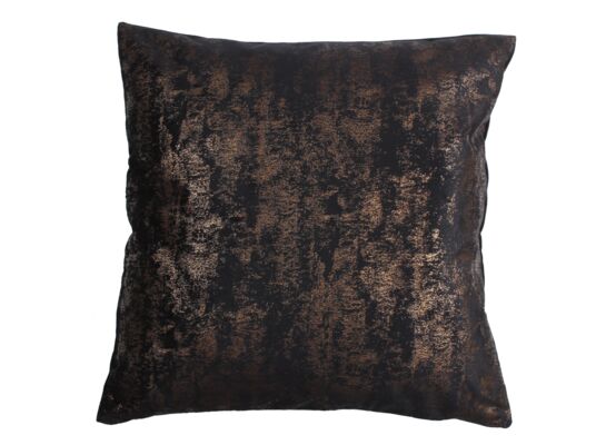 Poszewka LUKKA 45 x 45 cm czarna
