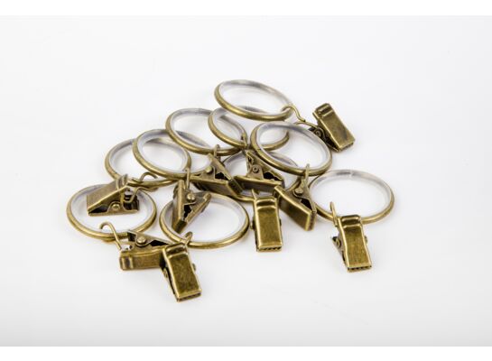 Kółko cichobieżne +żabka fi19 antyczny mosiądz 10 szt.