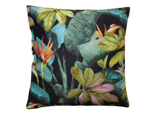 Poszewka LAOS 45 x 45 cm czarna