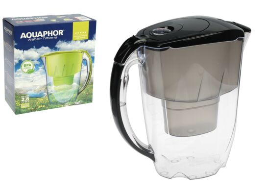 Dzbanek filtrujący 2,8 l Jasper III czarny