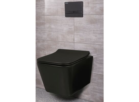 Zestaw podtynkowy Tinos BLM/Adriatic Black Kerra