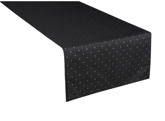 Bieżnik MIGOT 40 x 140 cm czarny