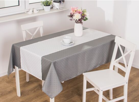 Bieżnik MIGOT 40 x 140 cm kremowy