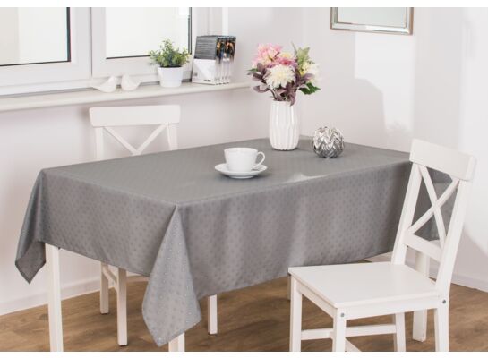 Obrus MIGOT 140 x 160 cm jasnoszary