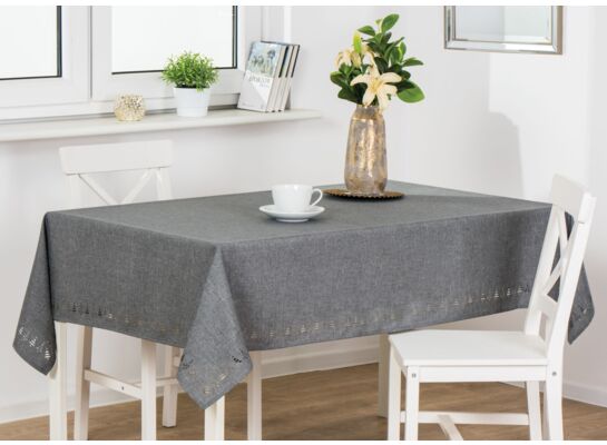 Obrus NATALE 140 x 180 cm szary