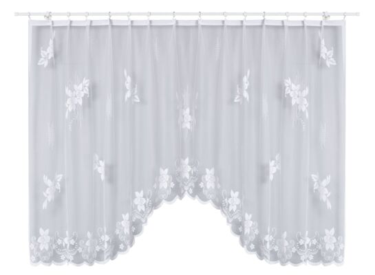 Firana żakardowa GRETA 300 x 150 cm biała