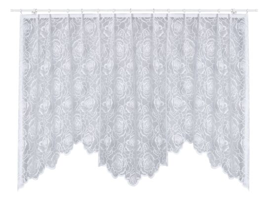 Firana żakardowa LIWIA 300 x 150 cm biała