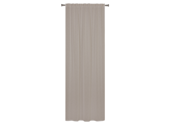 Firana z taśmą REMO 140 x 260 cm lniany