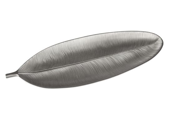 Dekoracja ASUAN 27 x 10 cm MDF srebrny