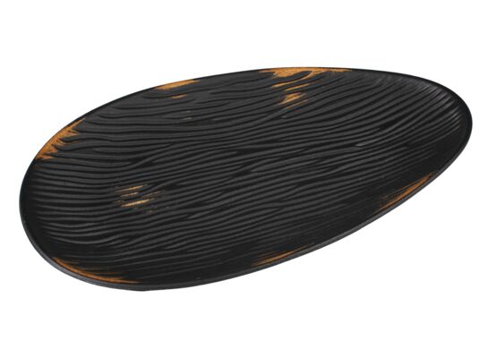 Dekoracja KONGO 30 x 16,5 x 2,5 cm MDF czarny