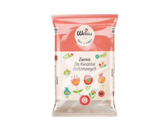 Ziemia do kwiatów balkonowych 50 l Wokas