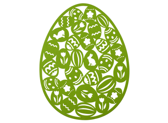 Podkładka filc JAJO 27 x 35 cm zielona