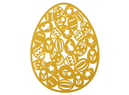 Podkładka filc JAJO 27 x 35 cm żółta