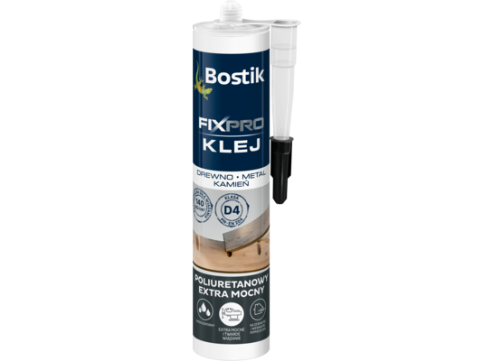 Klej FIXPRO drewno, metal, kamień 300 ml Bostik