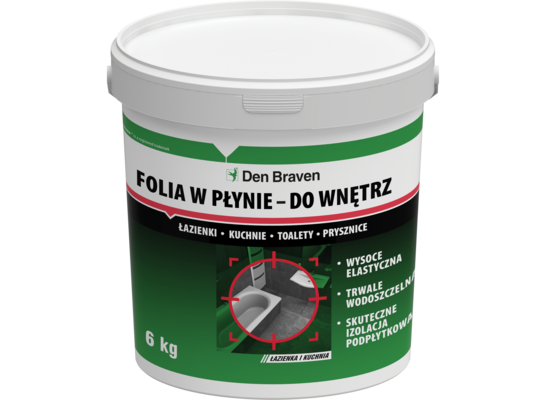 Folia w płynie do wewnątrz 6 kg Den Braven