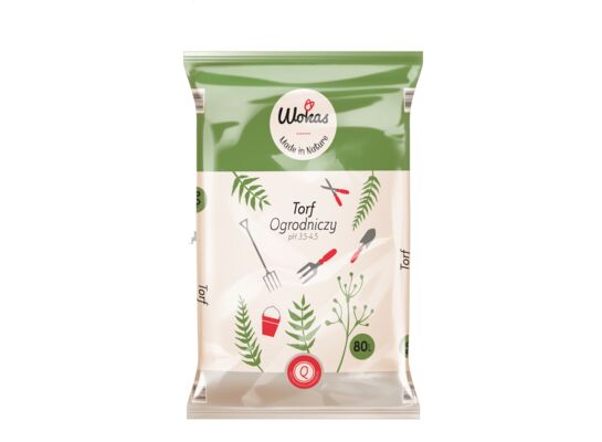 Torf ogrodniczy kwaśny pH 3,5 - 4,5 80 l Wokas