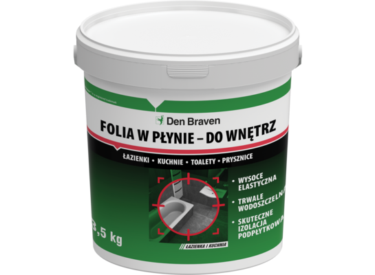 Folia w płynie do wewnątrz 3,5 kg Den Braven