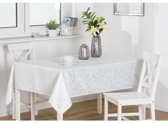 Obrus FELIZ 140 x 180 cm srebrny