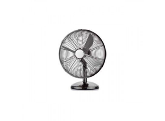 Wentylator stołowy 31 cm czarny chrom
