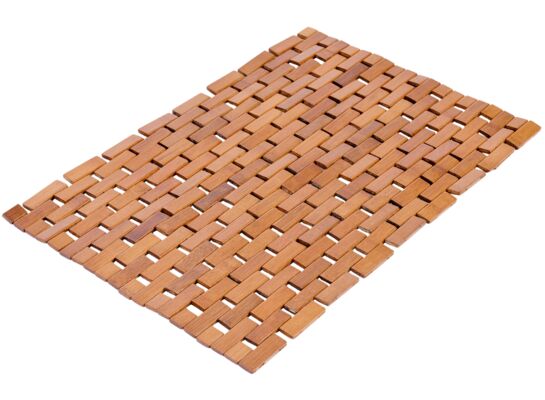 Mata bambusowa 42x60x0,65cm jasna bambus