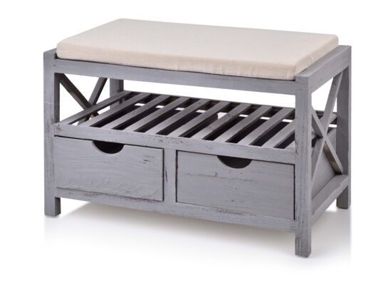 Szafka z siedziskiem MARCO 64 x 33,5 x h41,5 cm