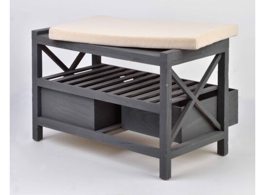 Szafka z siedziskiem MARCO 64 x 33,5 x h41,5 cm