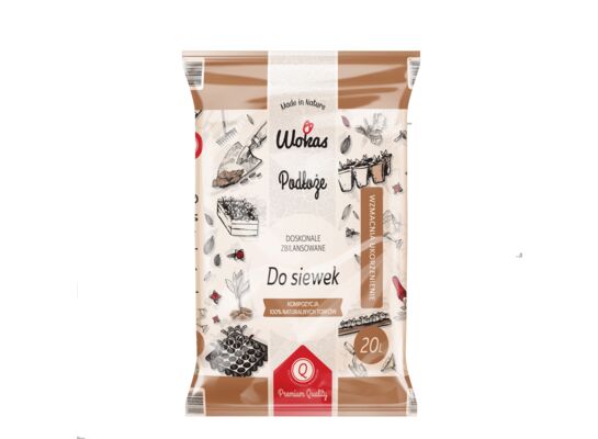 Podłoże do wysiewu i rozsad 20 l Wokas