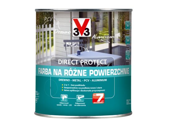 Farba na różne powierzchnie Direct Protect zielony baskijski 750 ml