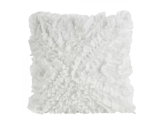 Poszewka MIRENA 45 x 45 cm biały